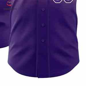 Uniformes de Béisbol y Sóftbol de Poliéster a Precio de Fábrica, Sublimados, Lisos o con Rayas, Personalizables con Logotipo, Camisetas de Béisbol para Equipos - Product Image 4