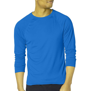 เสื้อยืดแขนยาวผู้ชายผ้าฝ้ายเนื้อนุ่มพิมพ์โลโก้แบบกำหนดเองคุณภาพพรีเมียมระบายอากาศได้ดีสวมใส่สบาย - Product Image 1