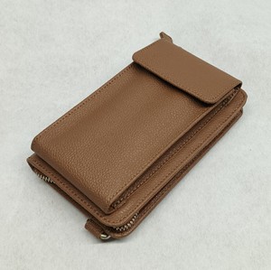 Sacs à bandoulière pour téléphone portable en similicuir vegan, porte-passeport, mini sac à main, portefeuille zippé RFID pour femmes - Product Image 3