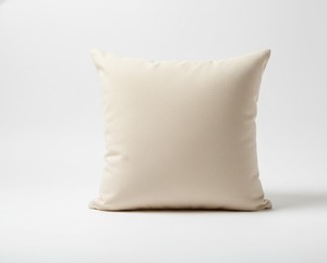 Housse de coussin en coton ivoire, housse de coussin unie pour canapé-lit, décoration intérieure, lavable, durable, confortable, tissu uni. - Product Image 6