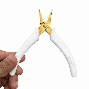 Pince à anneaux brisés professionnelle pour la fabrication de bijoux, en acier inoxydable de haute qualité, outil de précision pour la perlage, fournisseur d'outils artisanaux - Product Image 4