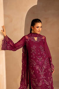 Robes de soirée pakistanaises modernes, tenues de fête, costumes brodés 3 pièces, tailles personnalisées pour femmes, couleurs variées, vente en gros pour mariages et événements festifs - Product Image 2