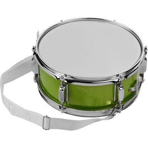 Custom High Quality Handmade Single Layer Birch Wood Sheepskin Heads Snare <b>Drum</b> Coated Stainless Steel Live Marching Band - Product Image 1