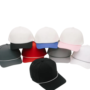 Gorras Trucker de Cuerda sin Estructura al por Mayor, de 5 Paneles, de Secado Rápido, Impermeables, para Correr, Campamento y Deportes, para Hombres y Mujeres, Multicolor - Product Image 3
