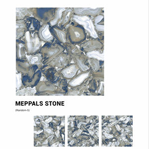 Azulejos de porcelana de alta calidad y alto brillo 600X600 de gran formato para pisos y paredes en proyectos de villas, apartamentos y hoteles. - Product Image 1