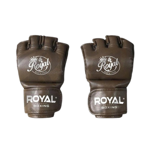 Guantes Mma de agarre personalizados de medio dedo, bolsa de arena de cuero, guantes de boxeo, guantes de entrenamiento de lucha Mma Muay Thai - Product Image 1