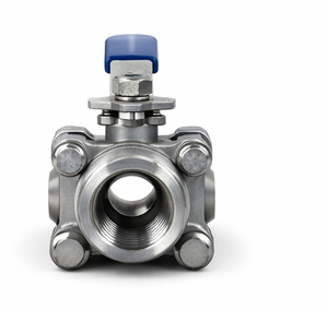 Électrovanne à boisseau sphérique résistant à la corrosion à haute température et alimentation manuelle Support OEM personnalisable Applications marines Média Eau - Product Image 1