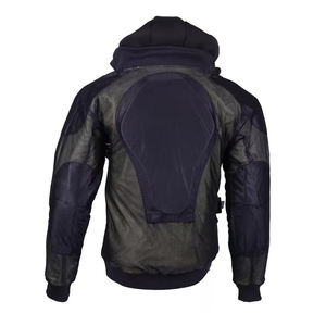 Sudadera con capucha de forro polar con cremallera para motocicleta, OEM, para invierno, con protección CE Nivel 2, para carreras de autos y equitación - Product Image 4