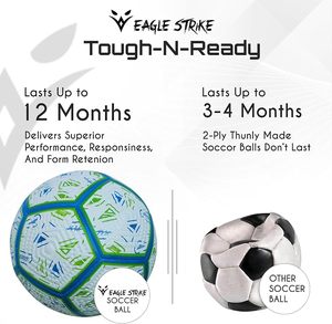 Fabricante de Balones de Fútbol Personalizados OEM, Balón de Fútbol de Alta Calidad para Entrenamiento y Partidos, TPU PU Cosido a Mano, Tamaño Oficial 5, Venta al Por Mayor, Marca Privada - Product Image 4