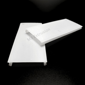 Perfiles PMMA, OEM, Ópalo lechoso, pantalla LED blanca, difusor de luz, extrusión para accesorios lineales, iluminación industrial tradicional - Product Image 3