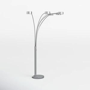 Lámpara de Pie Moderna y Delgada con Control Remoto de Intensidad para Rincón de Lectura y Estudio - Product Image 6