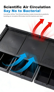 Fabrika Özel Üretim Hızlı Teslimat Sürüngen Rafı Yılan Gecko Akrilik Kutu Kolay Montaj Alet Gerektirmez Stokta Mevcut Sürüngen Gönderimi - Product Image 6