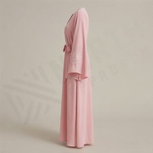 Abaya Modesta para Mujer, Diseños de Mangas Islámicas, Vestido Largo Hijabi, Ropa de Moda, Colección al por Mayor de Alta Calidad - Product Image 3
