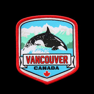 Custom Logo Bear Woven <b>Decorative</b> Clothing Patches Custom <b>Shoe</b> Embroidered Patch Heat Transfer Patch OEM Service - Product Image 4