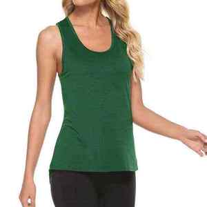 Camiseta sin Mangas de Alta Calidad para Mujer, la Más Vendida para el Verano, Estilo Informal para Fitness, con Logotipo Frontal, Diseño Transpirable, Nueva Llegada - Product Image 3