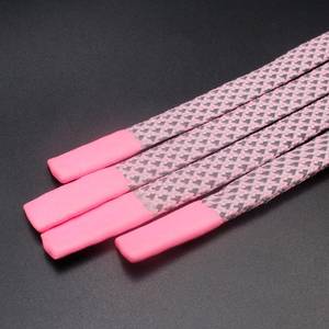 Cordón Trenzado de Poliéster Encerado de 10 mm, Cordones Planos Impermeables para Bolsas de Ropa, Zapatos, Colores Personalizados - Product Image 1