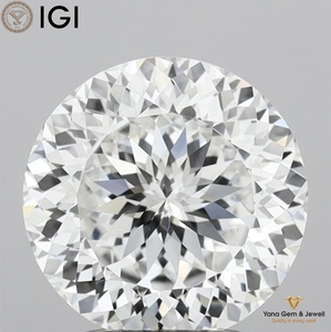 2.51 Carat CVD Lab Grown Diamond VS1 Clarity E Color Portuguese Shape With IGI Certificate Choice For Custom Bridal Jewelry - Product Image 1