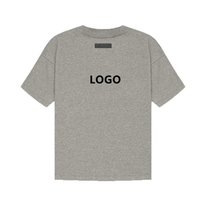 ขายตรงจากโรงงาน ชุดเสื้อยืดและกางเกงขาสั้นผู้ชาย ผ้าเทอร์รี่คอตตอน 100% ระบายอากาศได้ดี ชุดเสื้อยืดลำลองคุณภาพพรีเมียม - Product Image 1