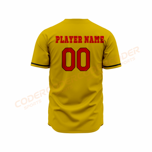 Camiseta de Béisbol con Logotipo Personalizado, Fabricante Mayorista, Hecha en Pakistán, Uniformes de Béisbol, Camiseta de Béisbol con Botones Completos - Product Image 2