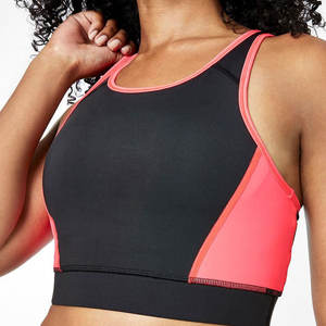 Sujetador Deportivo para Mujer con Logotipo Frontal Transpirable, Diseño Personalizado, Tejido de Alta Calidad, Impresión Personalizada, Último Diseño en Venta - Product Image 1