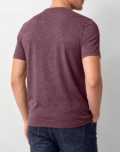 T-shirt tendance en coton pour homme, col rond, manches courtes, coupe ample, style streetwear décontracté, haut oversize, respirant, en jersey doux - Product Image 4