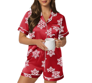 Vêtements d'extérieur respirants de couleur unie à col montant pour femmes, combinaisons de nuit d'extérieur imprimées, pyjamas pour femmes de haute qualité, très demandés - Product Image 4