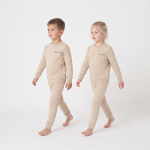 Conjunto de Sudadera con Capucha y Pantalones de Felpa de Algodón para Niños al por Mayor, Ropa Deportiva Casual de Invierno - Product Image 3