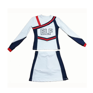Uniformes de Majorette de Alta Calidad para Mujer, Conjuntos de Uniforme de Majorette de Manga Larga con Estampado para Prácticas, Tallas Grandes, Spandex - Product Image 1