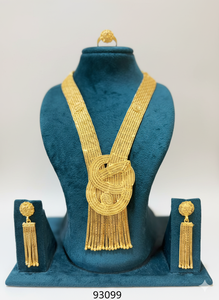 MOLL JEWELLERS - Juego de Collar con Colgante de Filigrana Floral con Circonitas y Oro de 24k, Certificado por Terceros - Product Image 6