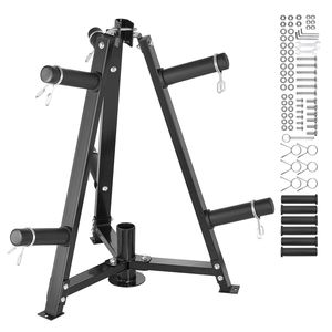 2-Inch Standard Weight <b>Plate</b> Tree <b>Rack</b> with 300 Lbs Load Capacity Custom Wood Packaging for Weight <b>Plate</b> Storage - Product Image 1