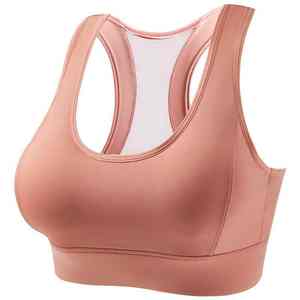 Sujetador deportivo de alto impacto para mujer, con logo personalizado, a prueba de golpes, hermoso diseño en la espalda, ideal para fitness, deportes, entrenamiento y yoga. - Product Image 5