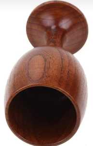 Vaso de Chupito de Madera Tallado a Mano, Ecológico, con Capacidad de 150 ml, Diseño Clásico, para Cócteles y Vino de Bar - Product Image 2