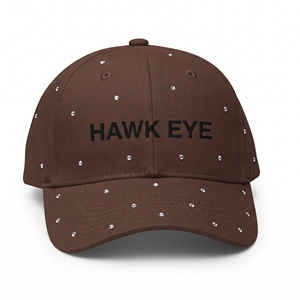 หมวกแก๊ปทรงทรัคเกอร์ Hawk Eye สีน้ำเงิน 6 แผง ปรับขนาดได้ ด้านหน้าเป็นตาข่าย ปักลาย  สำหรับทุกเพศ สวมใส่สบาย - Product Image 1