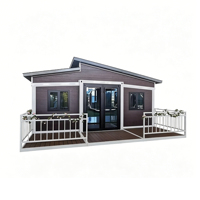 Maison Conteneur Pliable Extensible 2 Chambres, Bâtiment Modulaire Portable, Expédition Chine, Conteneur Pliant Extensible 20ft 40ft