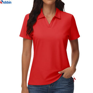 Meilleure vente estivale : Polo pour femme à manches courtes avec logo personnalisé, polo de sport pour femme, polo de golf de haute qualité, respirant - Product Image 3