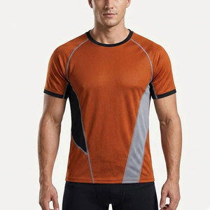 เสื้อยืดออกกำลังกายผู้ชายแขนสั้นทรงหลวมใส่สบาย เหมาะสำหรับการฝึกซ้อมและสวมใส่ลำลอง - Product Image 3