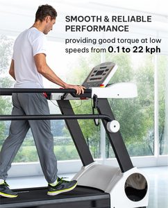 Tapis roulant électrique motorisé, équipement de salle de sport commercial pour la réadaptation des personnes âgées - Product Image 3