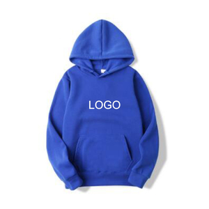 Sweat-shirt à capuche blanc pour homme, 100% coton, tissu molletonné français, logo imprimé sur le devant, coupe classique, vêtement d'automne - Product Image 4