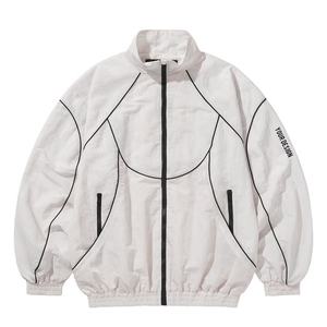 Wholesale Men's Windbreaker Nylon Racing Set Lightweight Nylon Streetwear <b>Tracksuit</b> for Men Summer Outfit Nylon Sets - Product Image 2