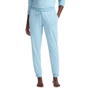 กางเกงขายาวพิมพ์ลายเอวกลางไซส์พิเศษสำหรับผู้หญิงกางเกงผ้านุ่มพิมพ์ลาย - Product Image 4