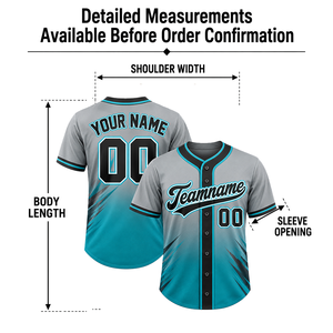 Maillot de baseball unisexe à rayures fines, impression sublimée, 100 % polyester, manches courtes, évacuation de l'humidité, coupe classique pour adulte - Product Image 6