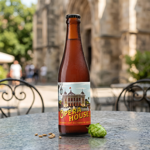 Bière artisanale premium Opera House, 330 ml, bouteille en verre ambré, bière pasteurisée - Product Image 6