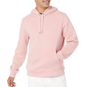 Sweat à capuche décontracté pour homme 100% coton, coupe ample, noir, avec impression de logo personnalisé, taille standard - Product Image 1