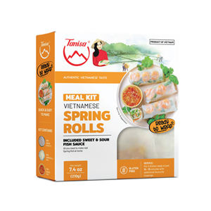 Kit de Comida para Rollitos Primavera Vietnamitas (Incluye Salsa de Pescado) – Producción Directa de Fábrica, Certificación FSSC, HALAL, ISO, HACCP - Product Image 1
