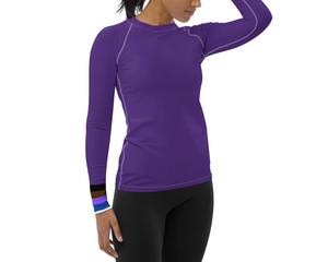 Camiseta de Yoga para Mujer al por Mayor, Anti-UV, Transpirable, Compresión, Ajuste Ceñido, Protección para Gimnasio, Marca Personalizada, Secado Rápido - Product Image 3