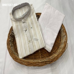 High Quality Pure Cotton with Weaving Lining Readymade <b>Kurta</b>-Cotton Payjama Collection Online Shopping India At Wholesale Rate - Product Image 1