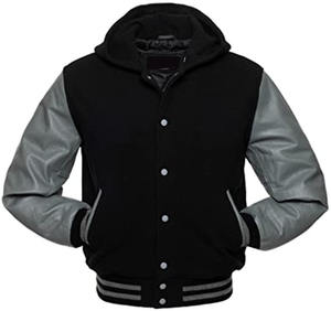 Chaqueta Bomber Varsity Personalizada para Hombre 2025, Diseño Sostenible a Prueba de Viento con Cuello Alto, Chaqueta de Béisbol Letterman al por Mayor - Product Image 5