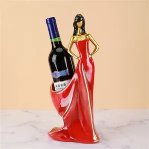 Soporte de Botella de Vino de Aluminio Hecho a Mano de Lujo, Estilo Moderno Rústico, Impermeable, 5L ZE-3587U, Decoración para Comedor del Uttar Pradesh - Product Image 1