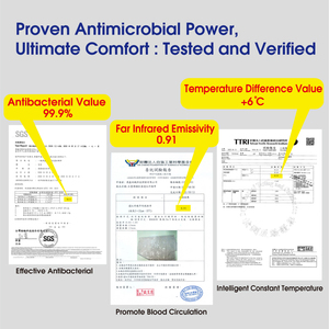 Anti-bacterial Anti-allergic <b>Deodorize</b> Non-toxic Eco-Friendly Graphene Printed Polyester Home Hotel Winter Quilt Smart - Product Image 5