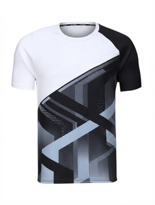 Camiseta Deportiva Transpirable de Secado Rápido para Hombre con Estampado de Sublimación Personalizado, Camiseta 100% Poliéster para Hombre - Product Image 4